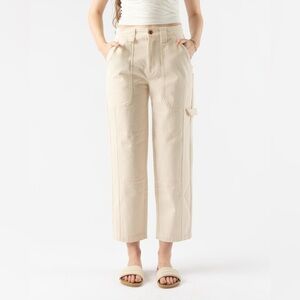 Alex Mill Phoebe 100% Cotton Pant in "Natural"